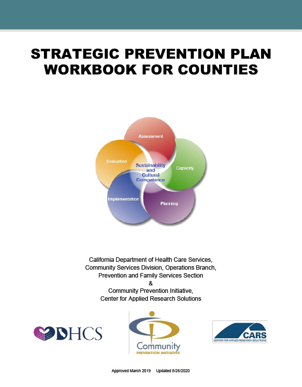 Strategic Prevention Plan (SPP) Workbook cover